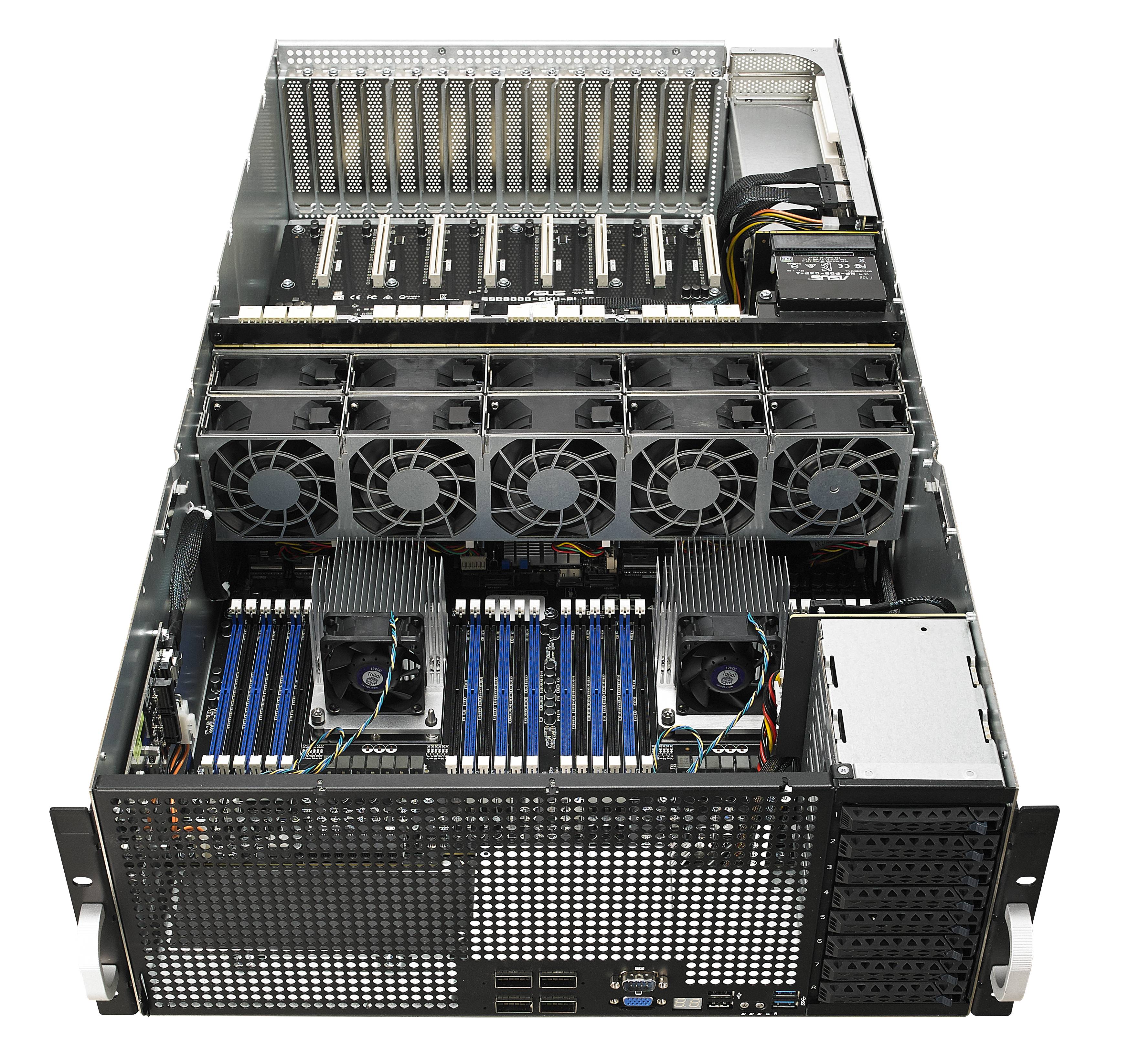 Rca Informatique - image du produit : ESC8000 G4(2200W) RACKSERVER 4U / 2CPU BAREBONE