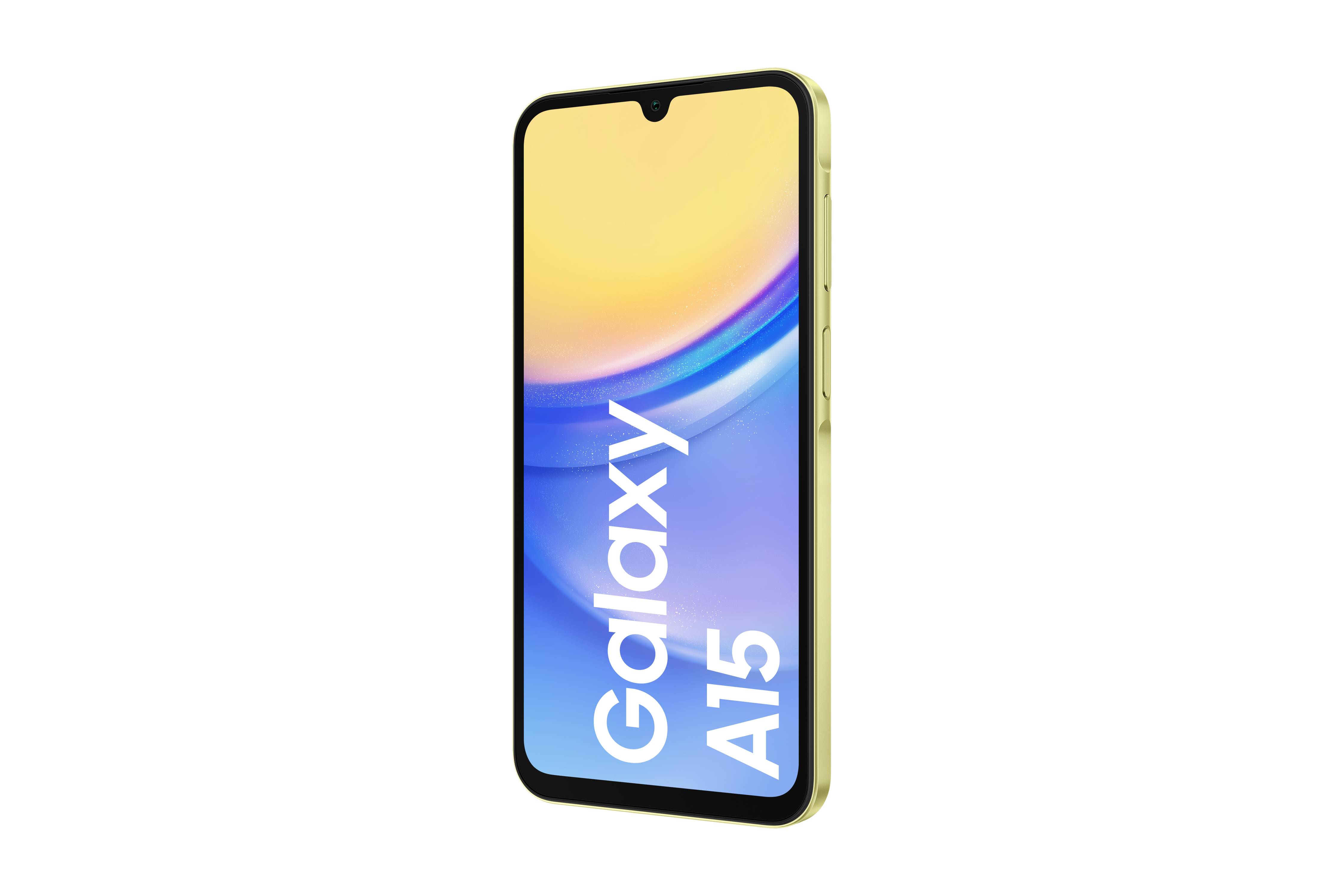 Rca Informatique - image du produit : SAMSUNG GALAXY A15 128GB YELLOW 6.4IN ANDROID 14 USB TYPE-C 2.0