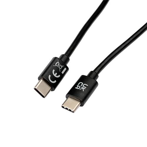 Rca Informatique - image du produit : USB-C 2.0 CABLE 480MBPS 2M BLK USB-C DATA PWR CABLE480MBPS 3A