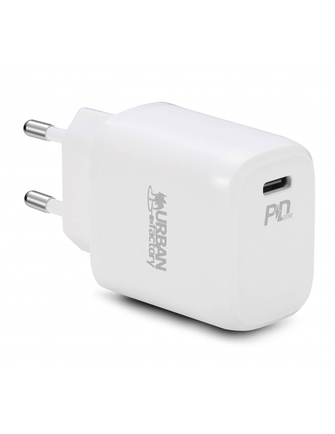 Rca Informatique - Image du produit : 20WATTS (EU) USB-C MAINS CHARGER WHITE