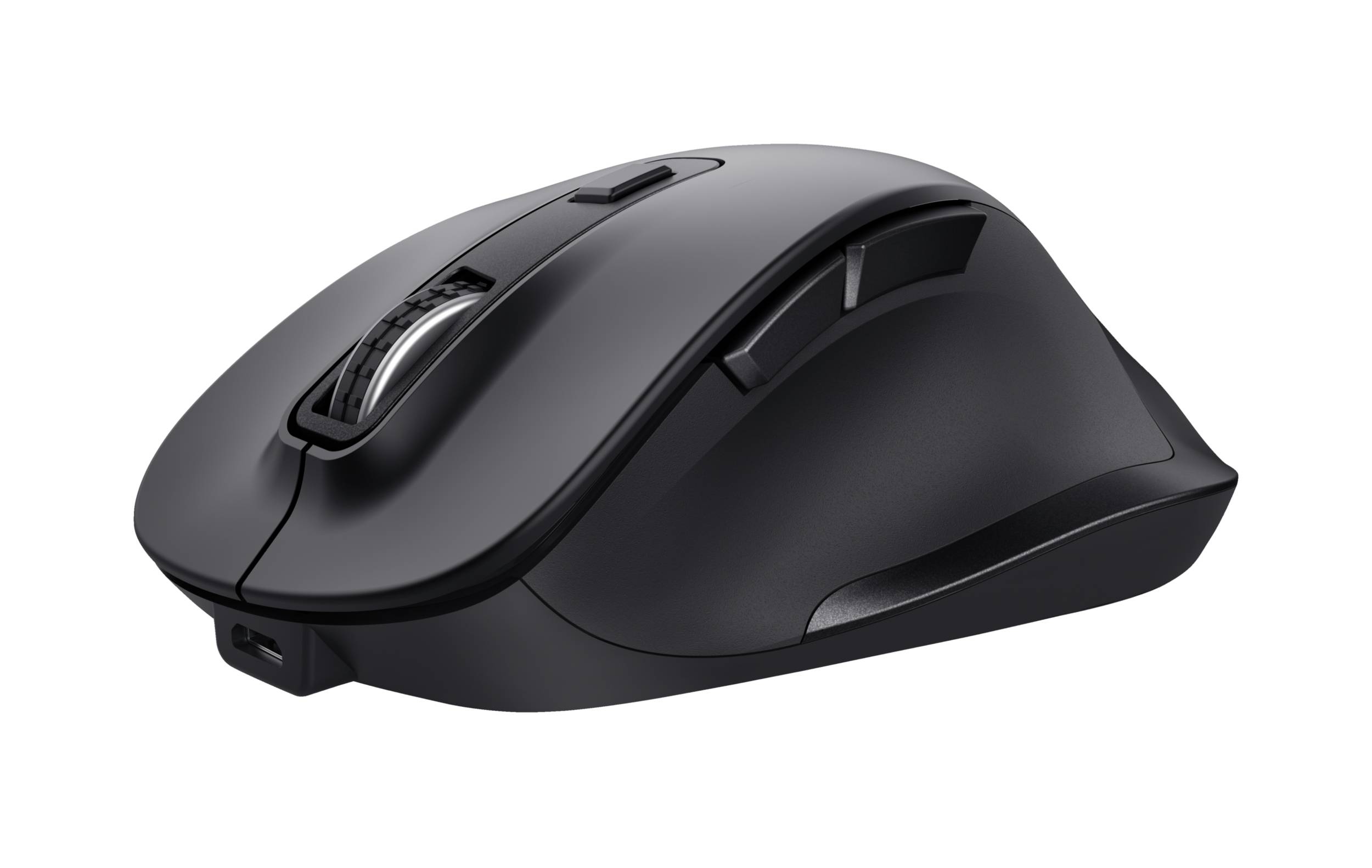 Rca Informatique - image du produit : FYDA RECHARGEABLE ECO WIRELESS MOUSE - BLACK