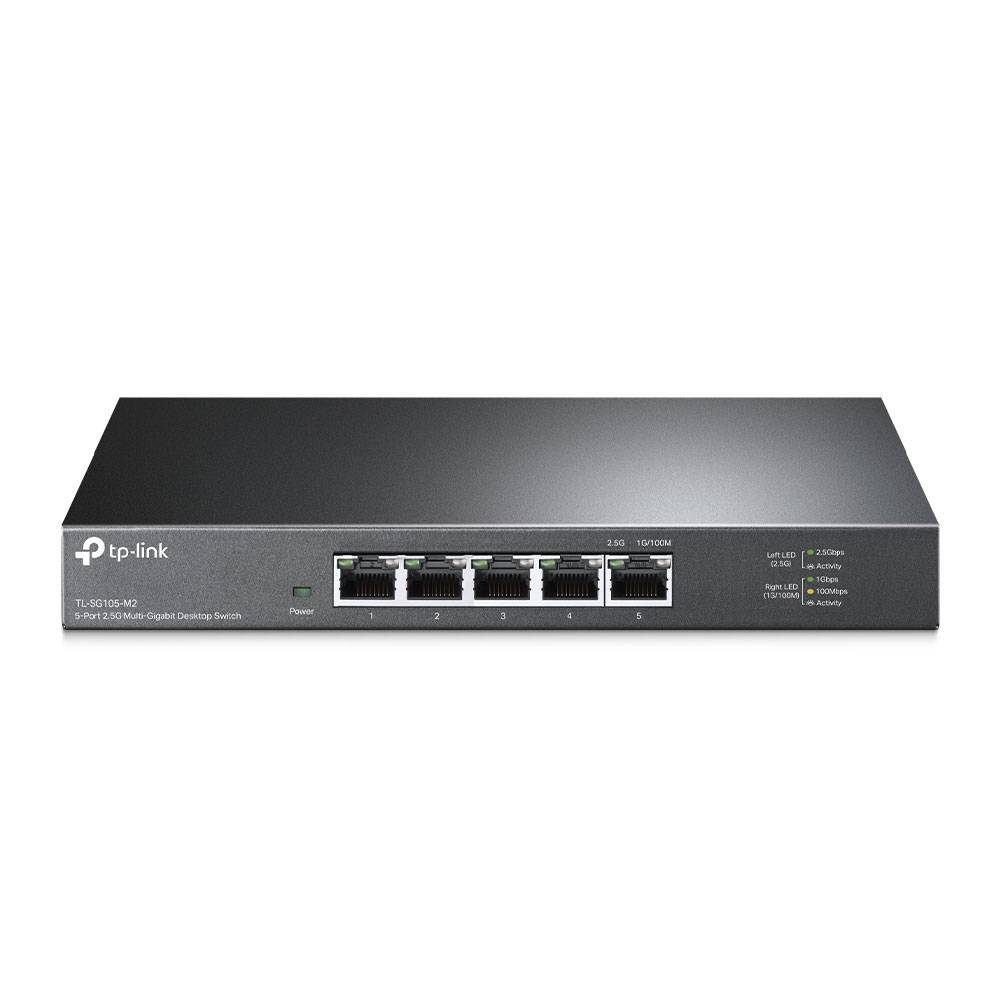 Rca Informatique - image du produit : 5-PORT 2.5G MULTI-GIGABIT DESKTOP SWITCH 5 2.5G RJ45 PORTS