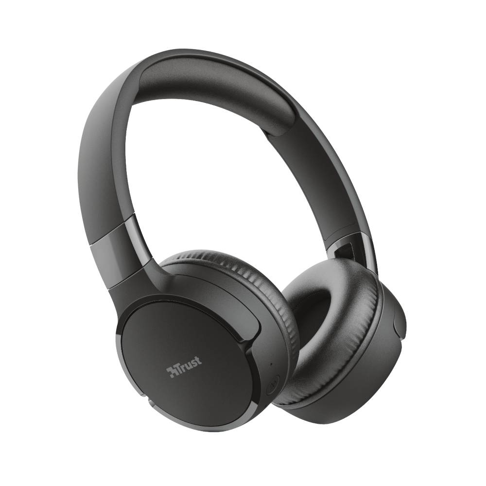 Rca Informatique - image du produit : ZENA WIRELESS HEADPHONES BLACK BQ 12