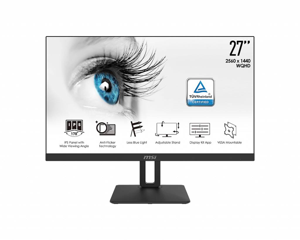 Rca Informatique - image du produit : 27IN IPS 2560X1440 5MS PRO MP271QP HDMI VGA