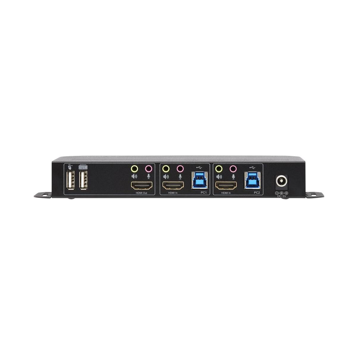 Rca Informatique - image du produit : 2PT HDMI/USB KVM SWCH 4K 60HZ HDR HDCP 2.2 USB SHARING USB3.0