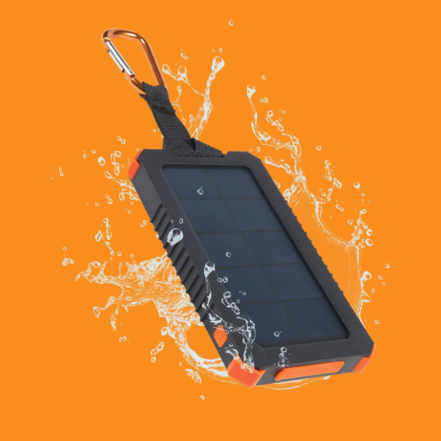 Rca Informatique - image du produit : SOLAR CHARGER 10W 5K MAH XTORM - BLACK/ORANGE