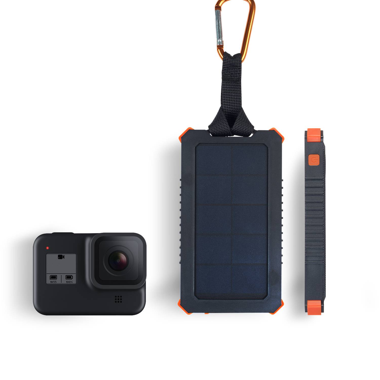 Rca Informatique - image du produit : SOLAR CHARGER 10W 5K MAH XTORM - BLACK/ORANGE