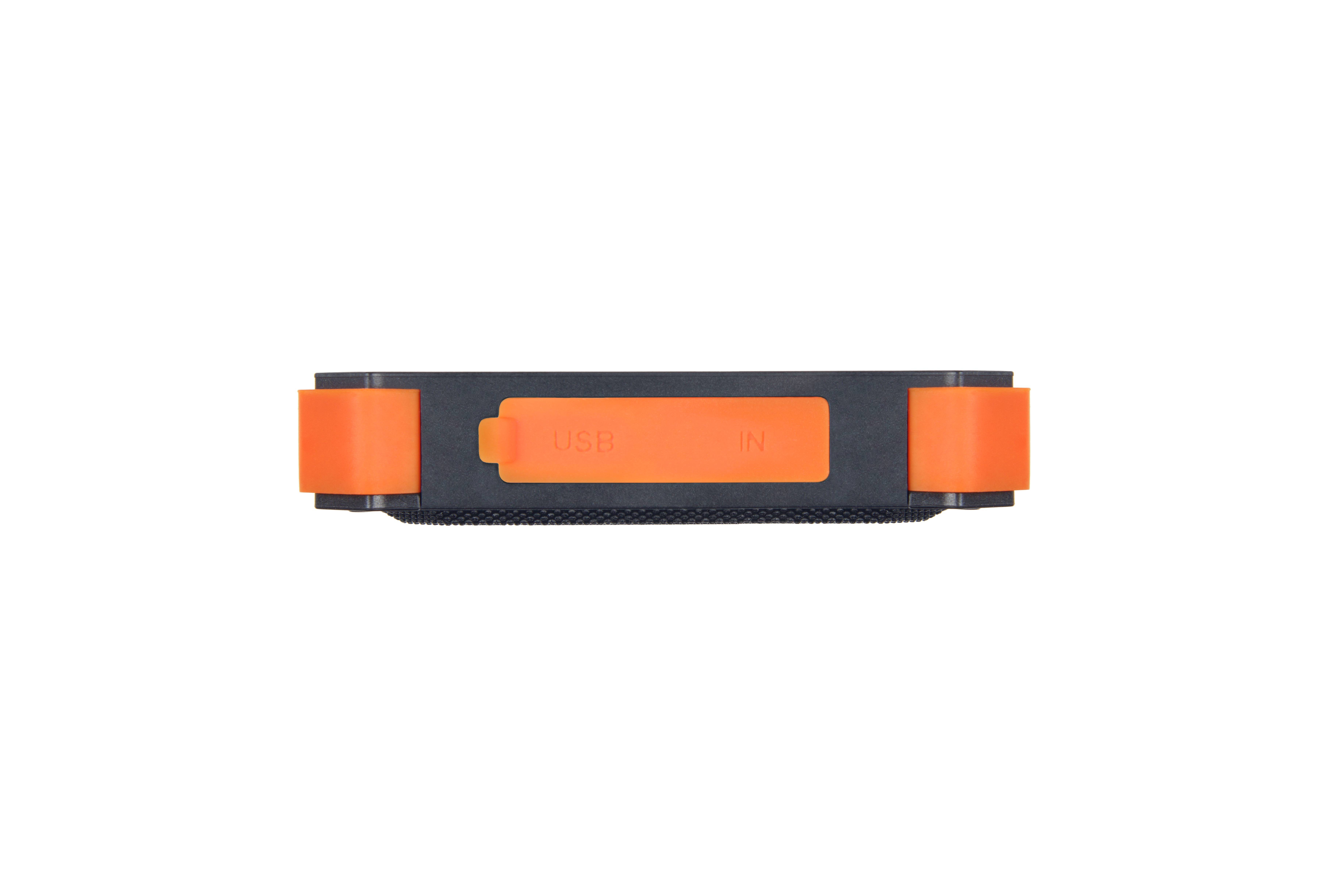 Rca Informatique - image du produit : SOLAR CHARGER 10W 5K MAH XTORM - BLACK/ORANGE