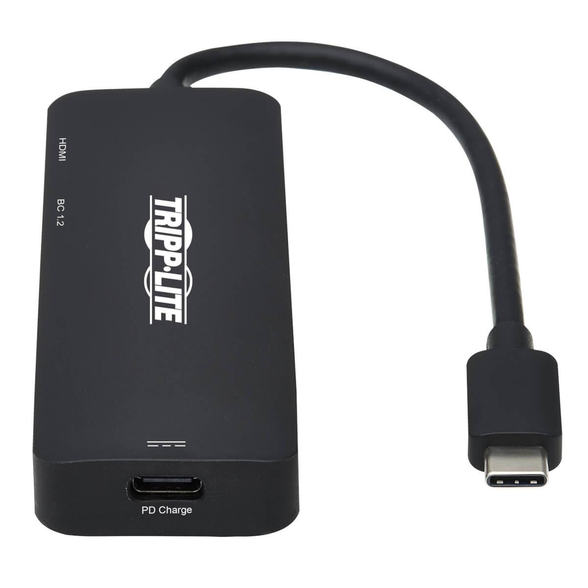 Rca Informatique - image du produit : USB-C MULTIPORT ADAPTER - 4K 60 HZ HDMI 3 USB-A HUB PORTS 100W P