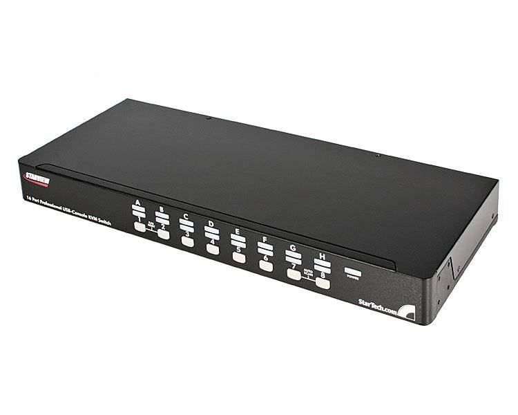 Rca Informatique - Image du produit : 16 PORT USB CONSOLE KVM SWITCH W/ OSD
