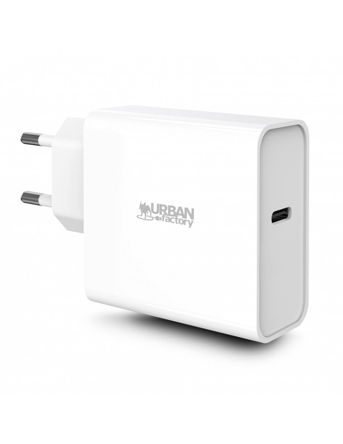 Rca Informatique - image du produit : 65WATTS (EU) USB-C MAINS CHARGER WHITE 1X USB-C INPUT USB