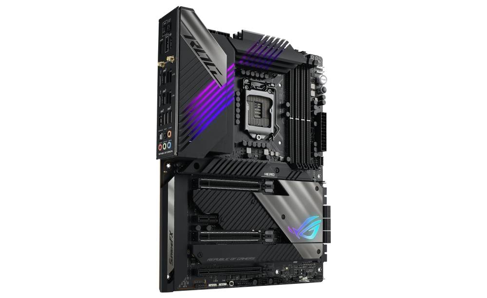 Rca Informatique - image du produit : ROG MAXIMUS XIII HERO ATX+GLN+U3.2+M2 SATA6+4XDDR4