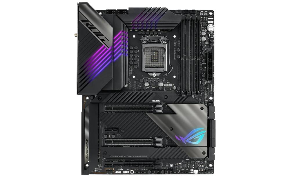 Rca Informatique - Image du produit : ROG MAXIMUS XIII HERO ATX+GLN+U3.2+M2 SATA6+4XDDR4