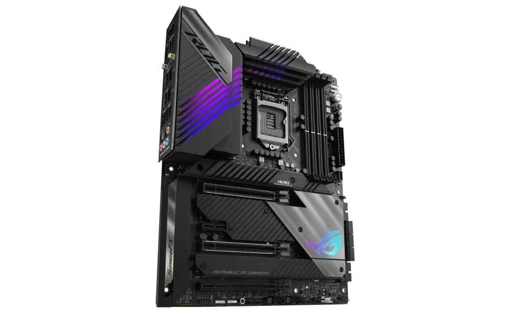 Rca Informatique - image du produit : ROG MAXIMUS XIII HERO ATX+GLN+U3.2+M2 SATA6+4XDDR4