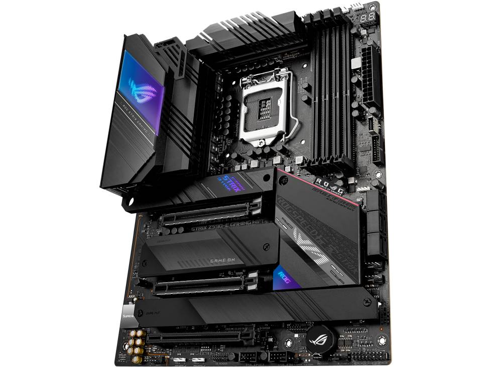 Rca Informatique - image du produit : ROG STRIX Z590-E GAMING WIFI ATX+GLN+U3.2+M2 SATA6+4XDDR4