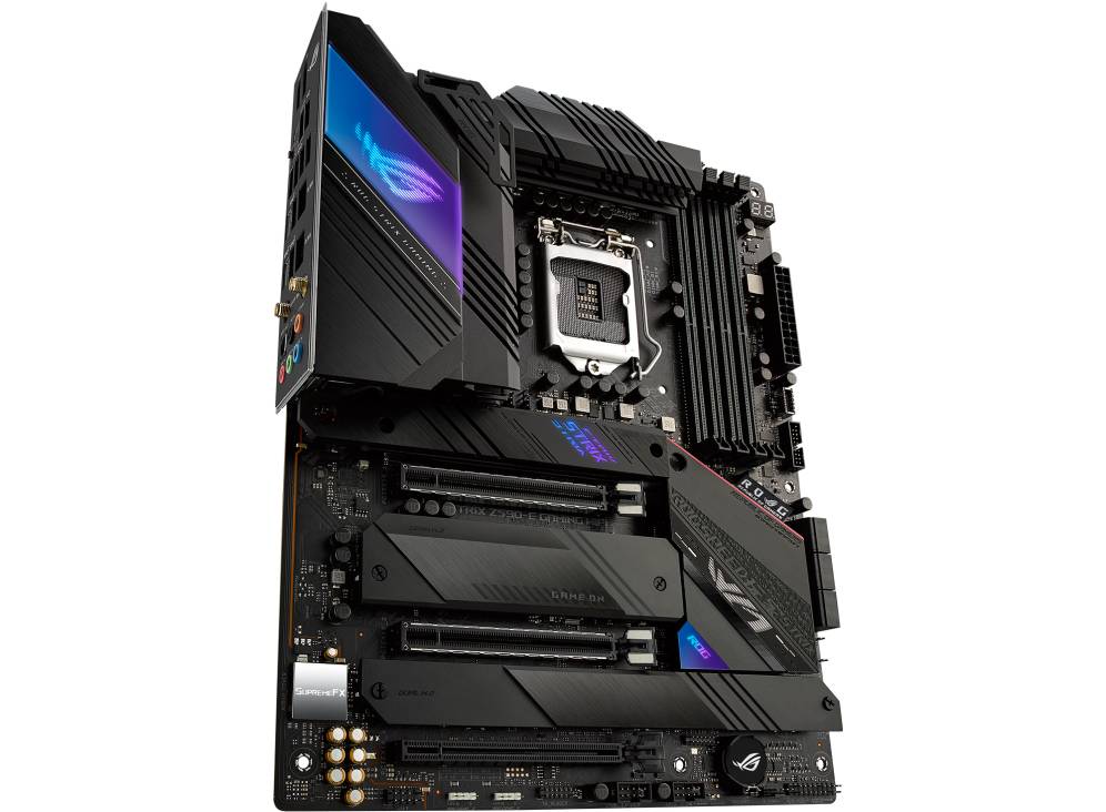 Rca Informatique - image du produit : ROG STRIX Z590-E GAMING WIFI ATX+GLN+U3.2+M2 SATA6+4XDDR4