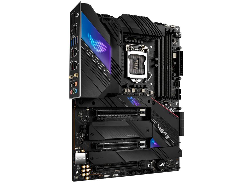 Rca Informatique - image du produit : ROG STRIX Z590-E GAMING WIFI ATX+GLN+U3.2+M2 SATA6+4XDDR4