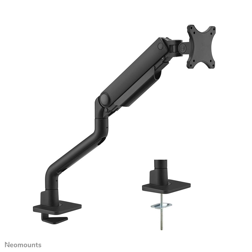 Rca Informatique - image du produit : NEOMOUNTS SELECT DESK MOUNT SINGLE DISPLAY (TOPFIX CLAMP/GRO