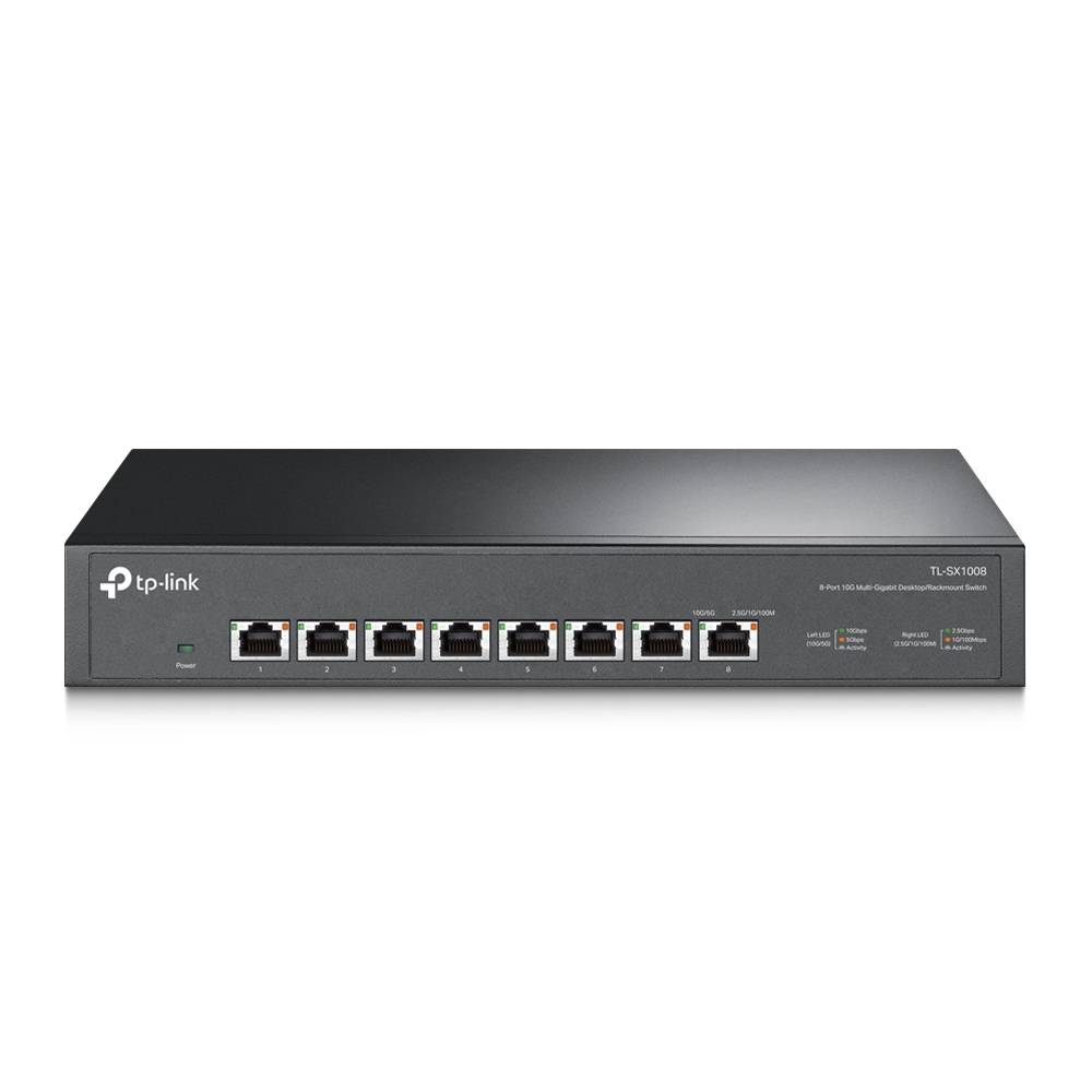 Rca Informatique - image du produit : 8-PORT 10G MULTI-GIGABIT SWITCH 8X10G RJ45 PORTS