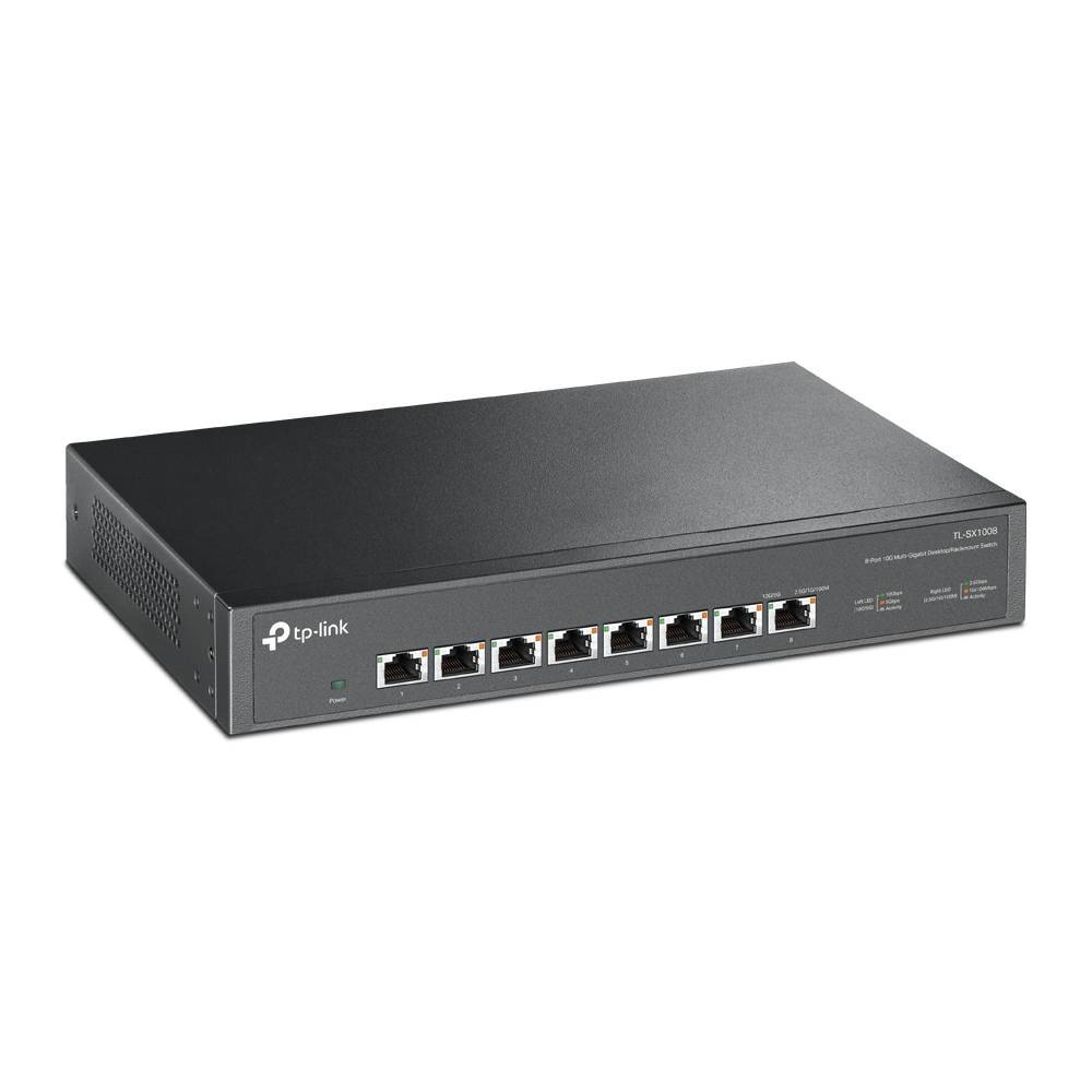 Rca Informatique - image du produit : 8-PORT 10G MULTI-GIGABIT SWITCH 8X10G RJ45 PORTS