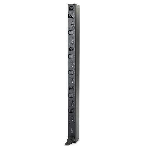 Rca Informatique - image du produit : RACK PDU BASIC ZERO U 14.4KW/ 208 V/ (6) C H TEMP