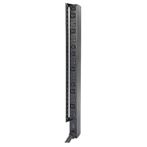 Rca Informatique - image du produit : RACK PDU BASIC ZERO U 14.4KW/ 208 V/ (6) C H TEMP