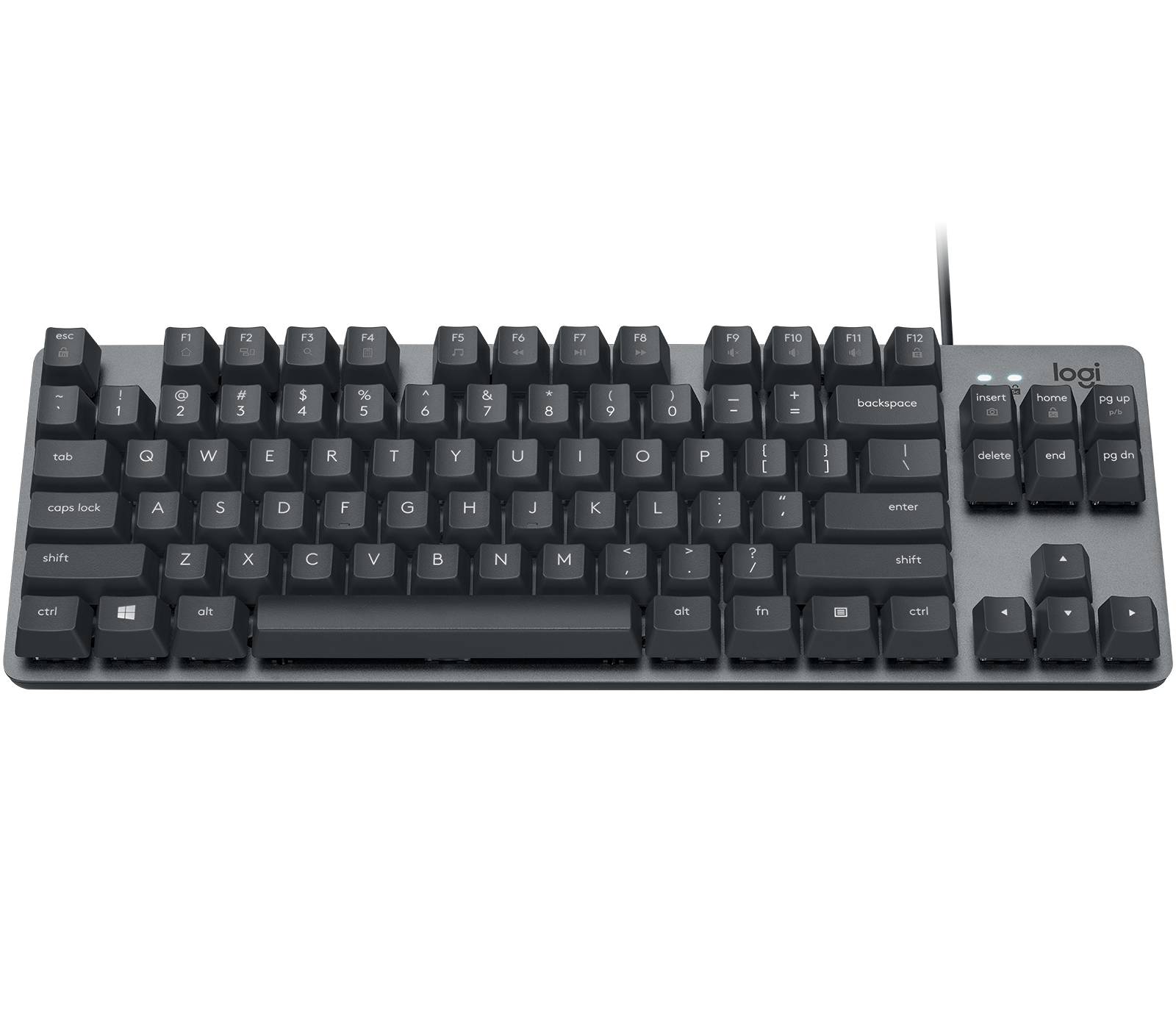 Rca Informatique - image du produit : K835 TKL GRAPHITE/SLATE GREY DEU CENTRAL