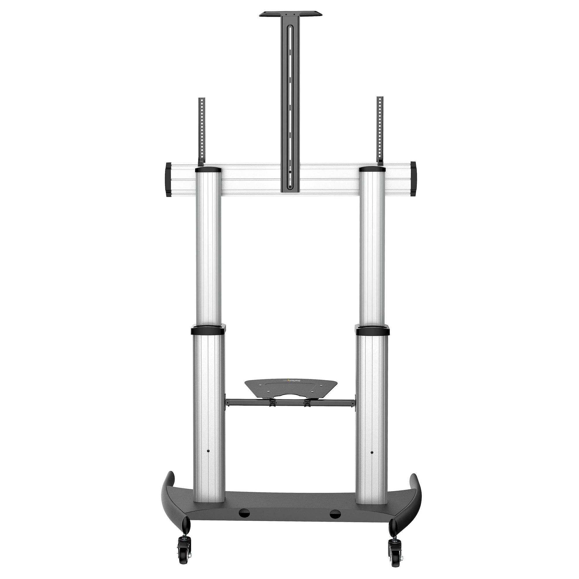 Rca Informatique - image du produit : MOBILE TV CART - 60 TO 100IN TVS - HEIGHT ADJUSTABLE LOCKABLE