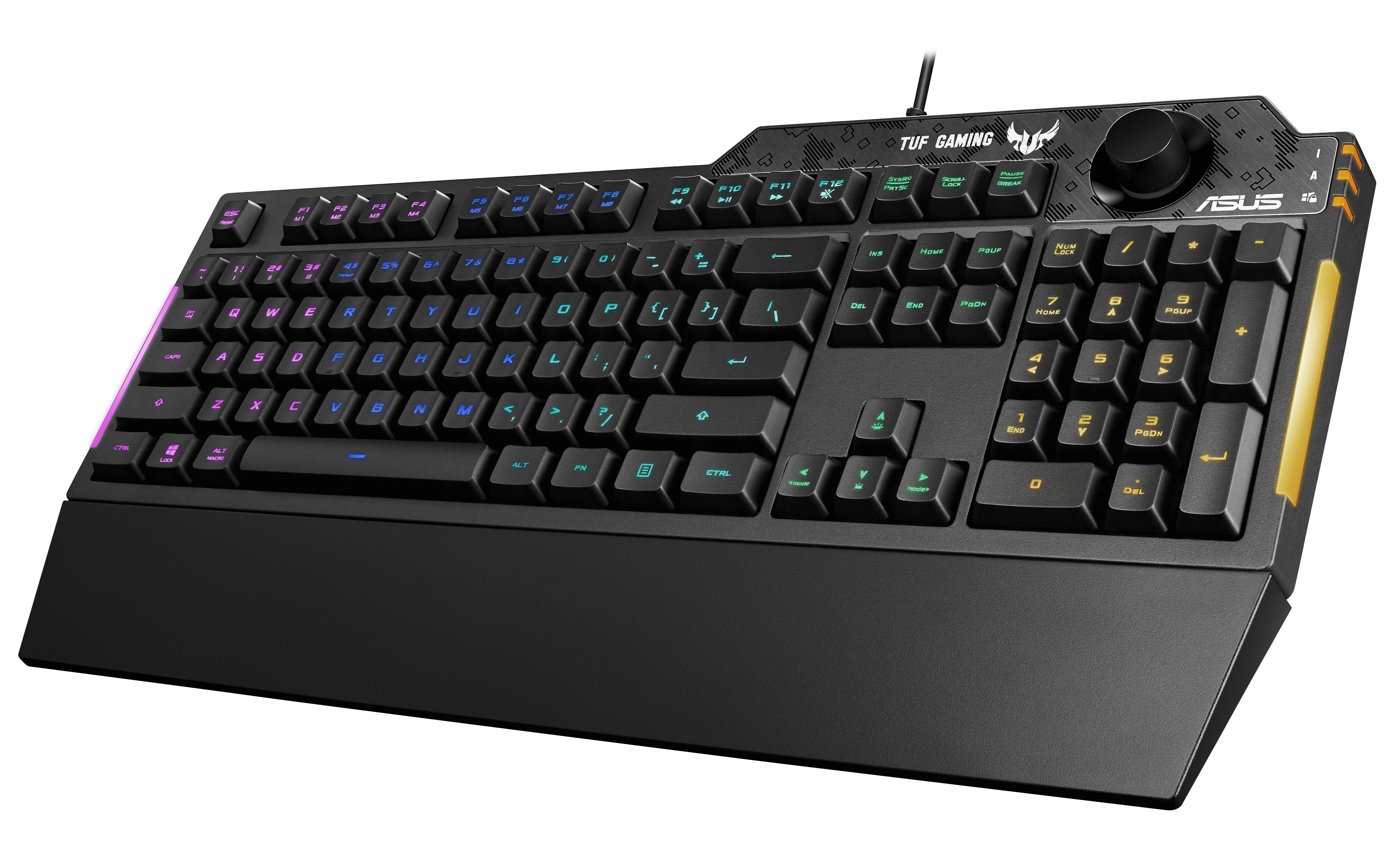 Rca Informatique - image du produit : TUF GAMING K1 GAMING KEYBOARD FR LAYOUT