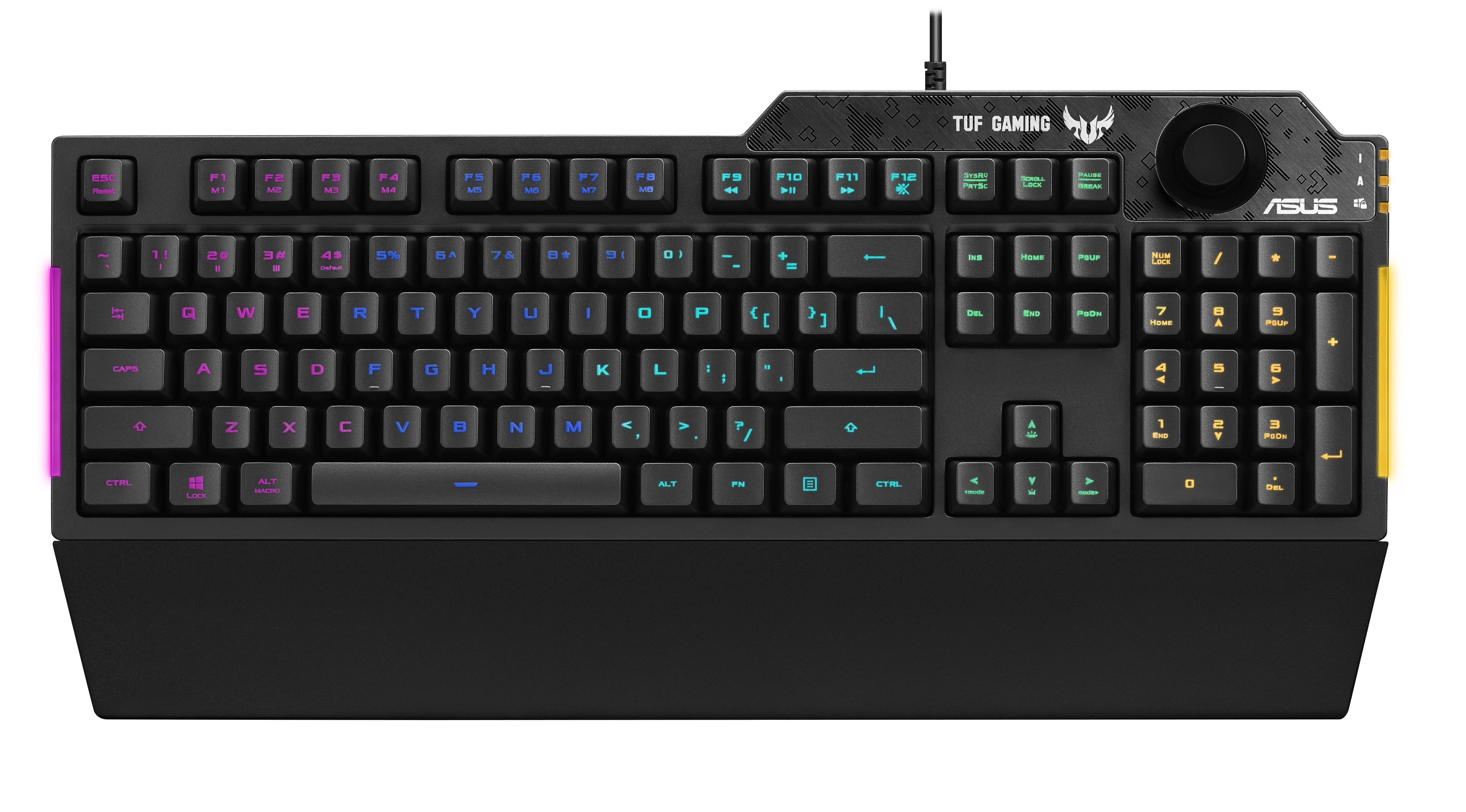 Rca Informatique - image du produit : TUF GAMING K1 GAMING KEYBOARD FR LAYOUT