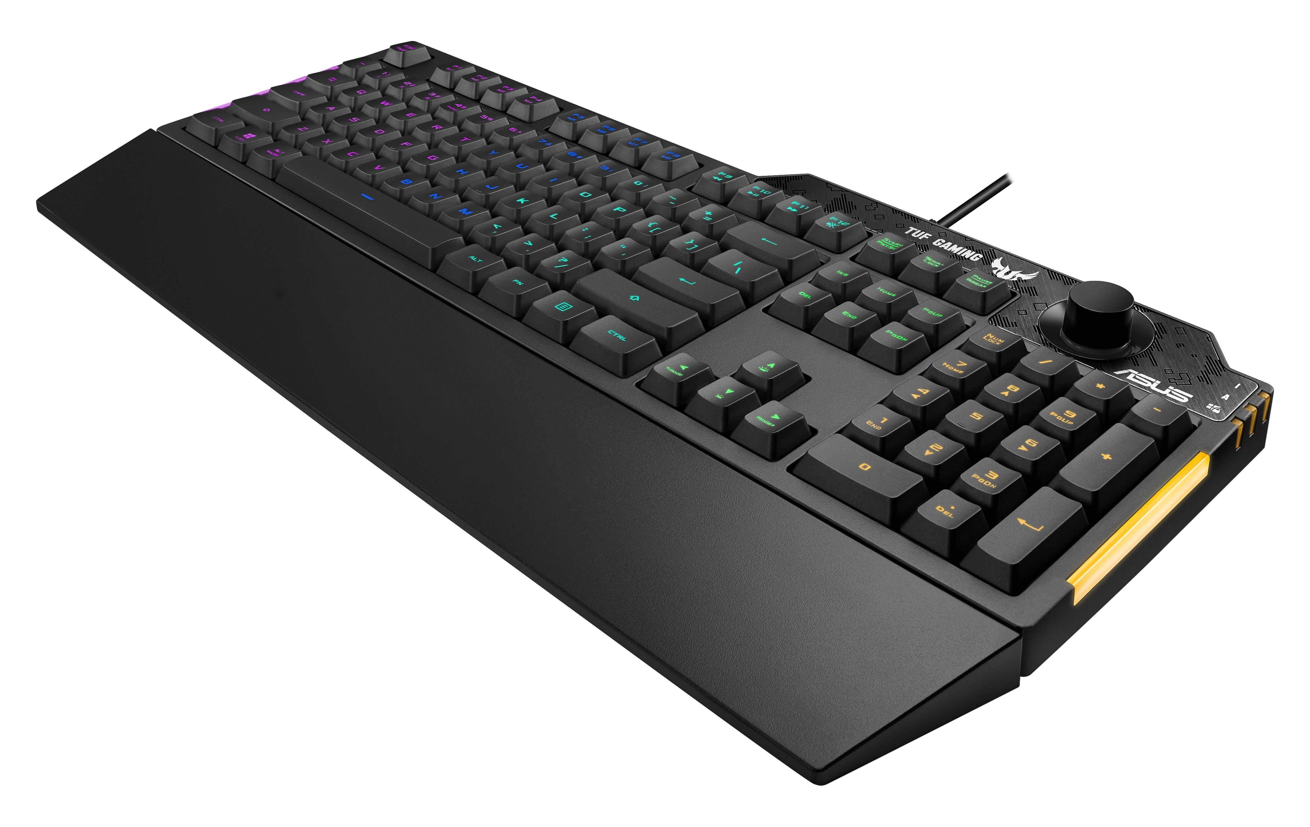 Rca Informatique - image du produit : TUF GAMING K1 GAMING KEYBOARD FR LAYOUT