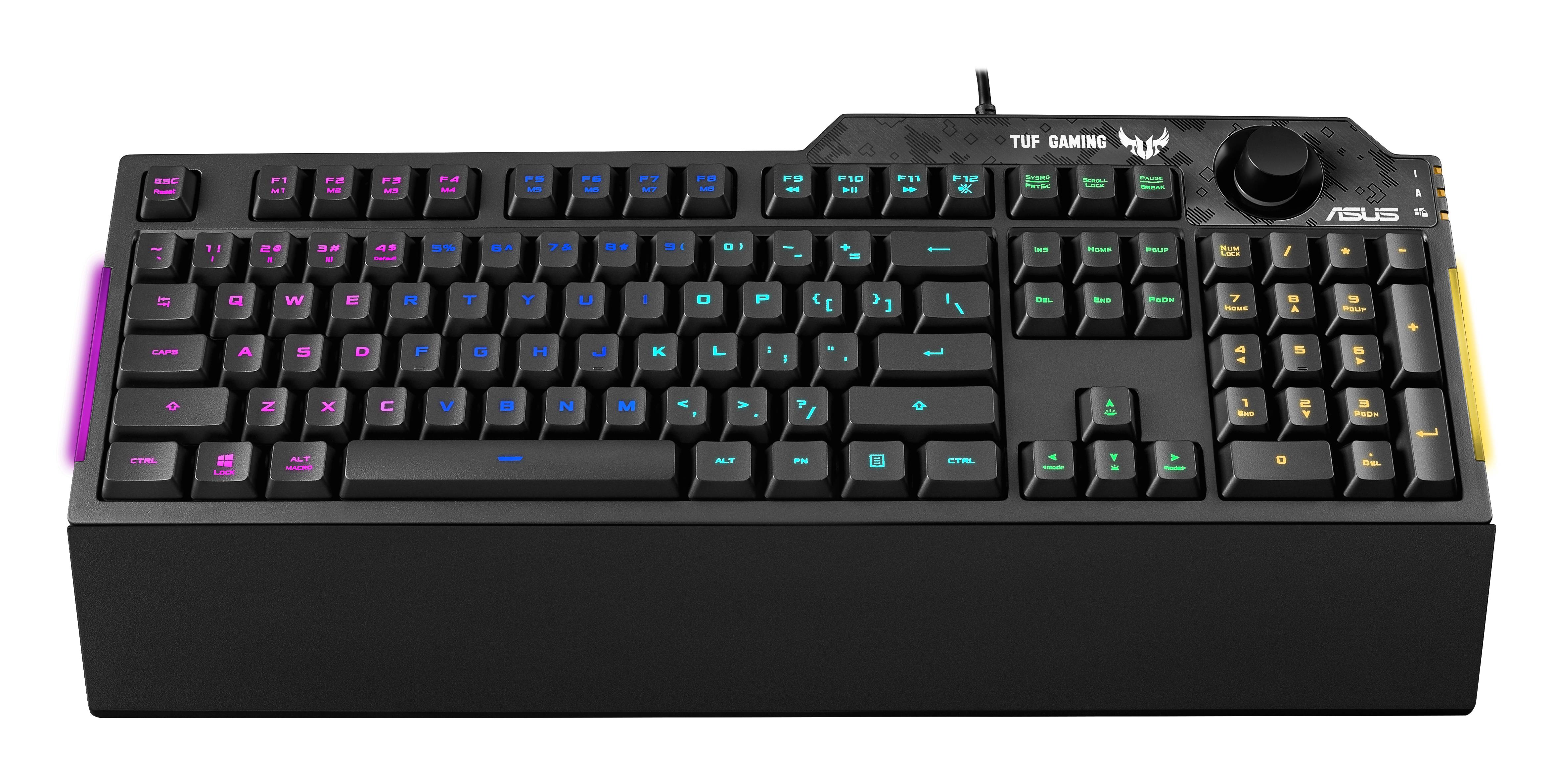 Rca Informatique - image du produit : TUF GAMING K1 GAMING KEYBOARD FR LAYOUT