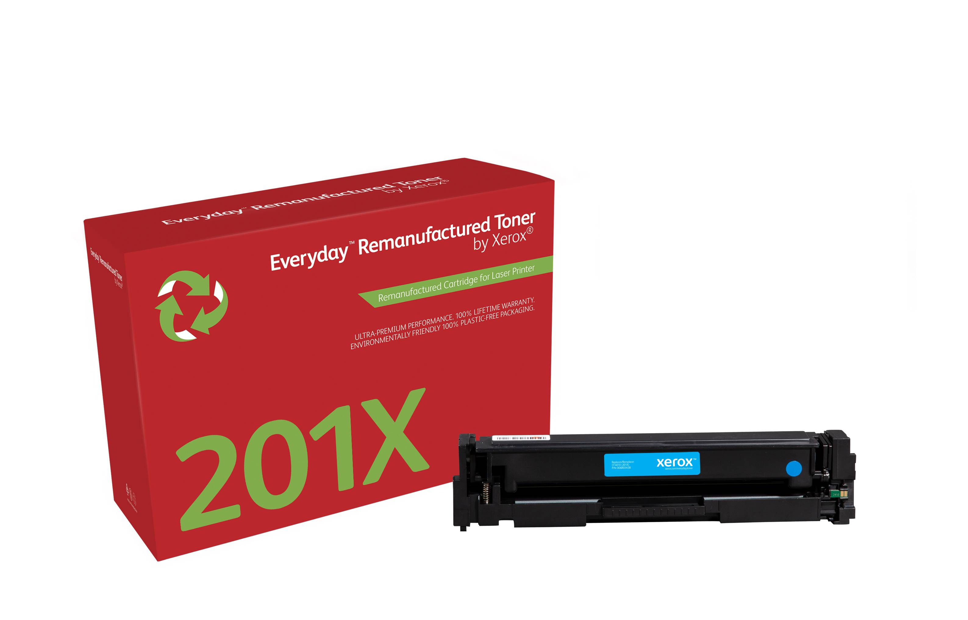 Rca Informatique - Image du produit : HIGH CYAN TONER HP 201X OEM CF401X M252 M274 M277