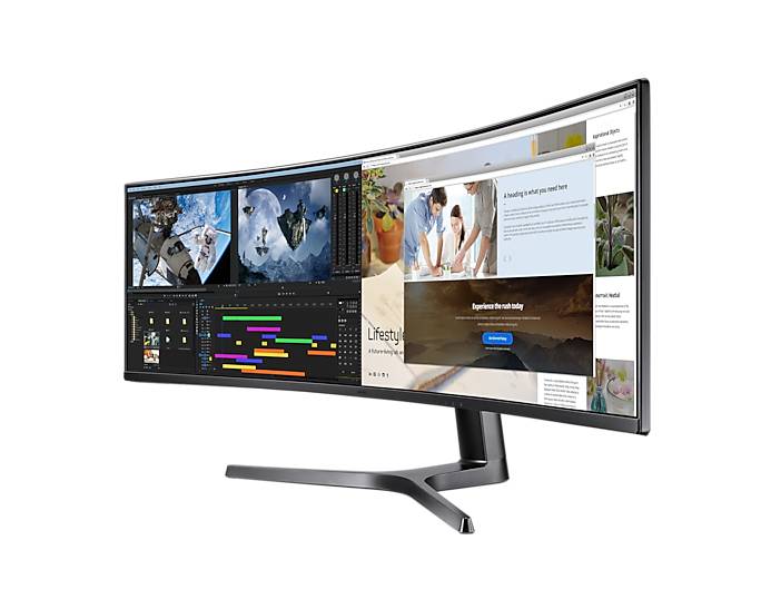 Rca Informatique - image du produit : 49IN LED 5120X1440 16:9 C49RG90SSU 3000:1 HDMI DP