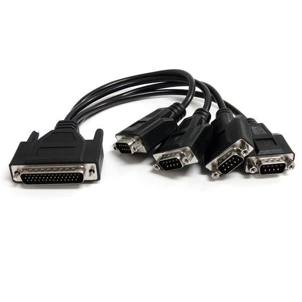 Rca Informatique - image du produit : CARTE SERIE RS232 PCI-E 4 PORTS AVEC CABLE