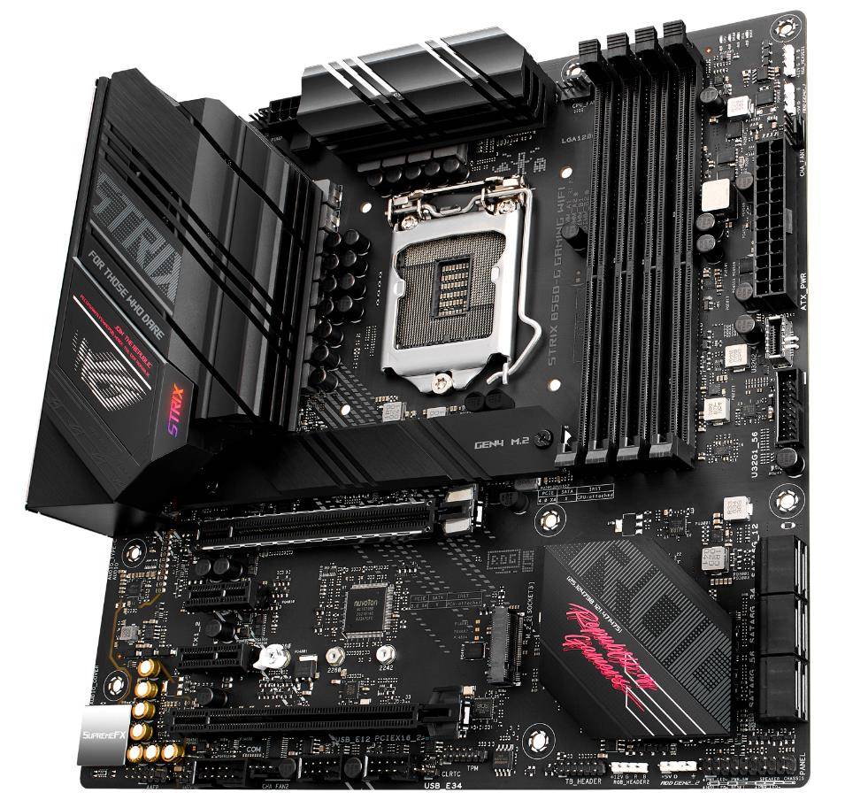 Rca Informatique - image du produit : ROG STRIX B560-G GAMING WIFI LGA1200 B560 USB3.2 GEN 2 MB