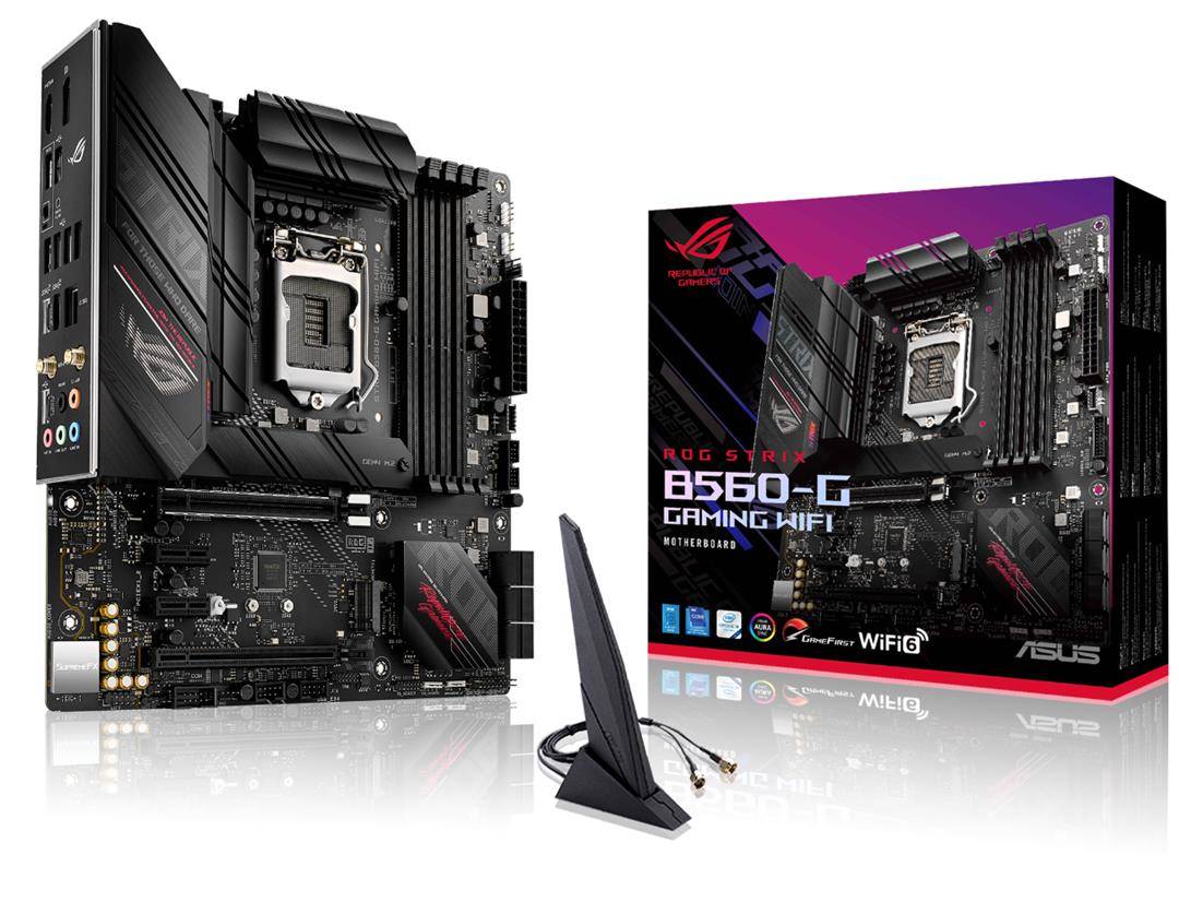 Rca Informatique - image du produit : ROG STRIX B560-G GAMING WIFI LGA1200 B560 USB3.2 GEN 2 MB