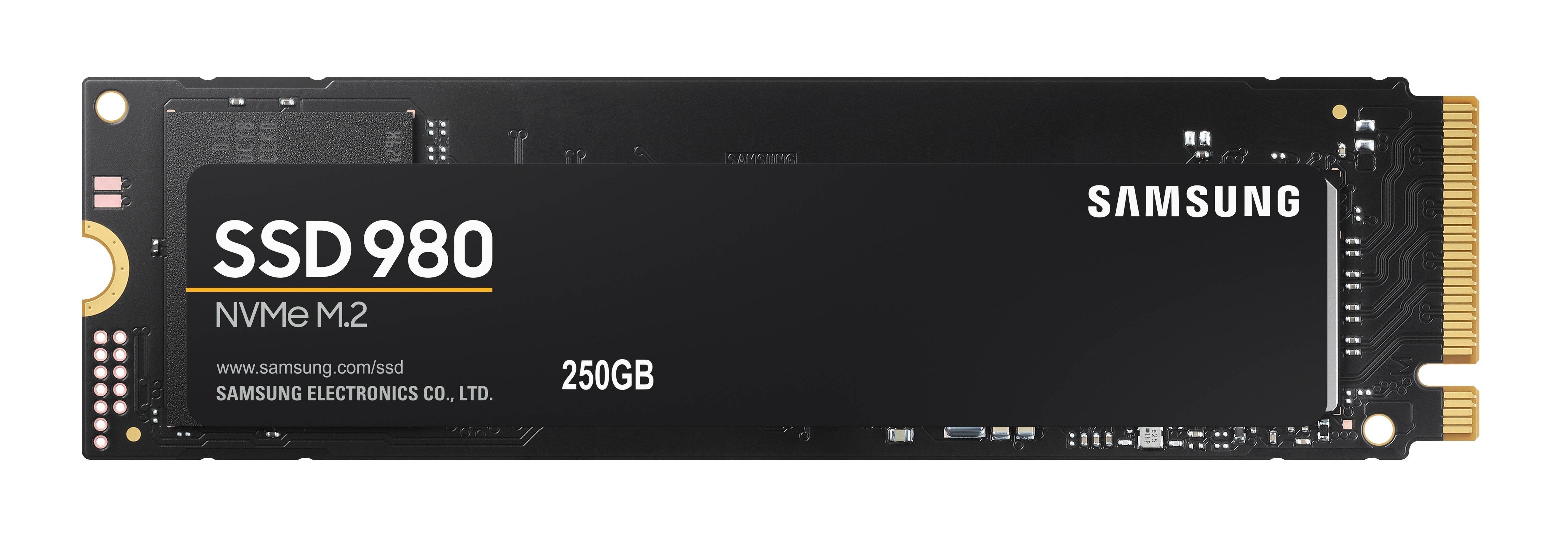 Rca Informatique - Image du produit : SSD 980 NVME 250GB M.2 2280 PCIE 3.0 X4