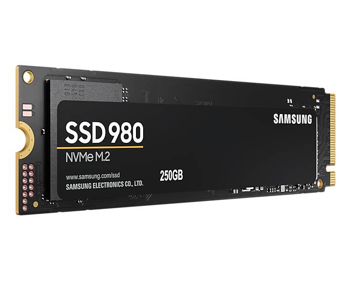 Rca Informatique - image du produit : SSD 980 NVME 250GB M.2 2280 PCIE 3.0 X4