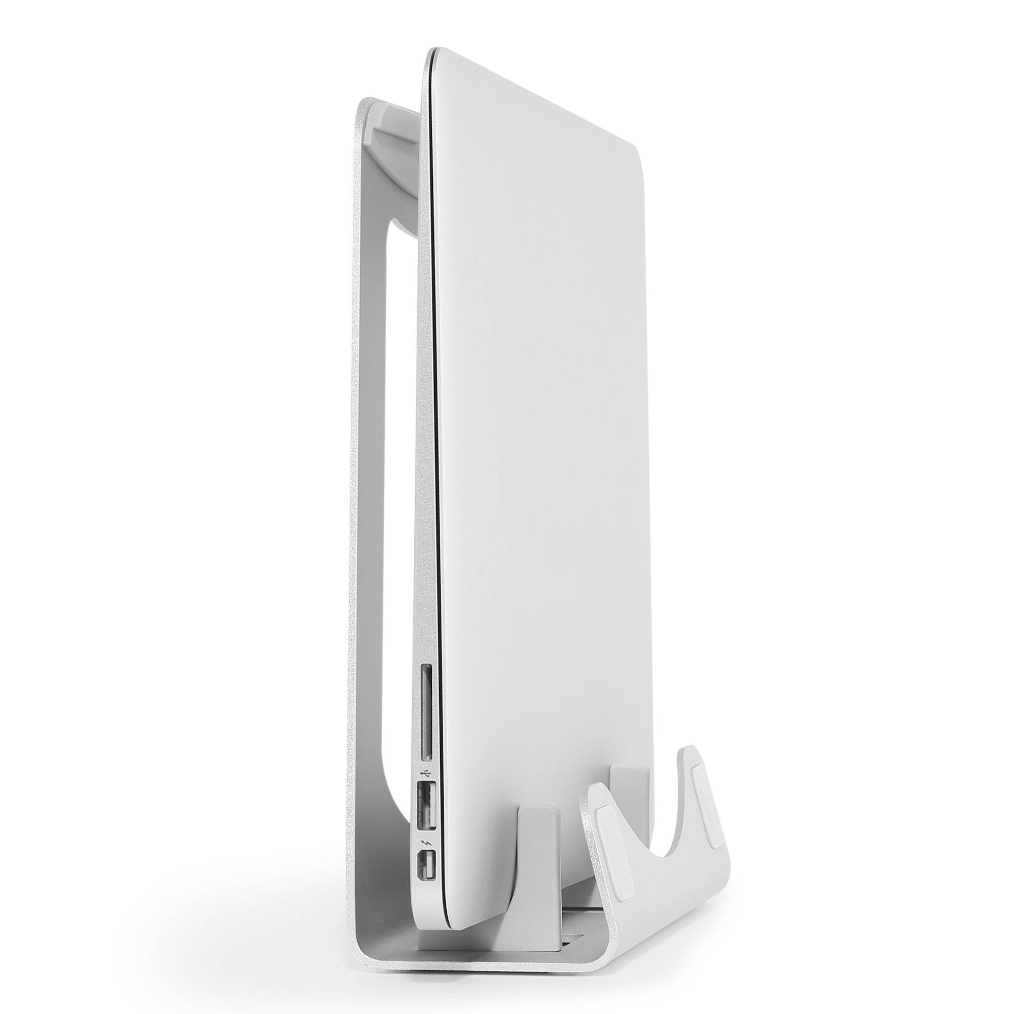 Rca Informatique - image du produit : LAPTOP STAND - 2-IN-1 LAPTOP RISER/VERTICAL STAND - ALUMINUM