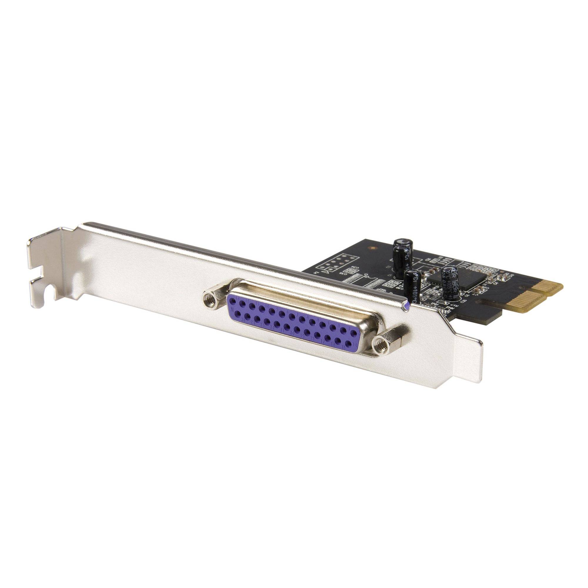 Rca Informatique - Image du produit : 1-PORT PARALLEL PCIE CARD - PCI EXPRESS TO PARALLEL DB25 LPT CAR