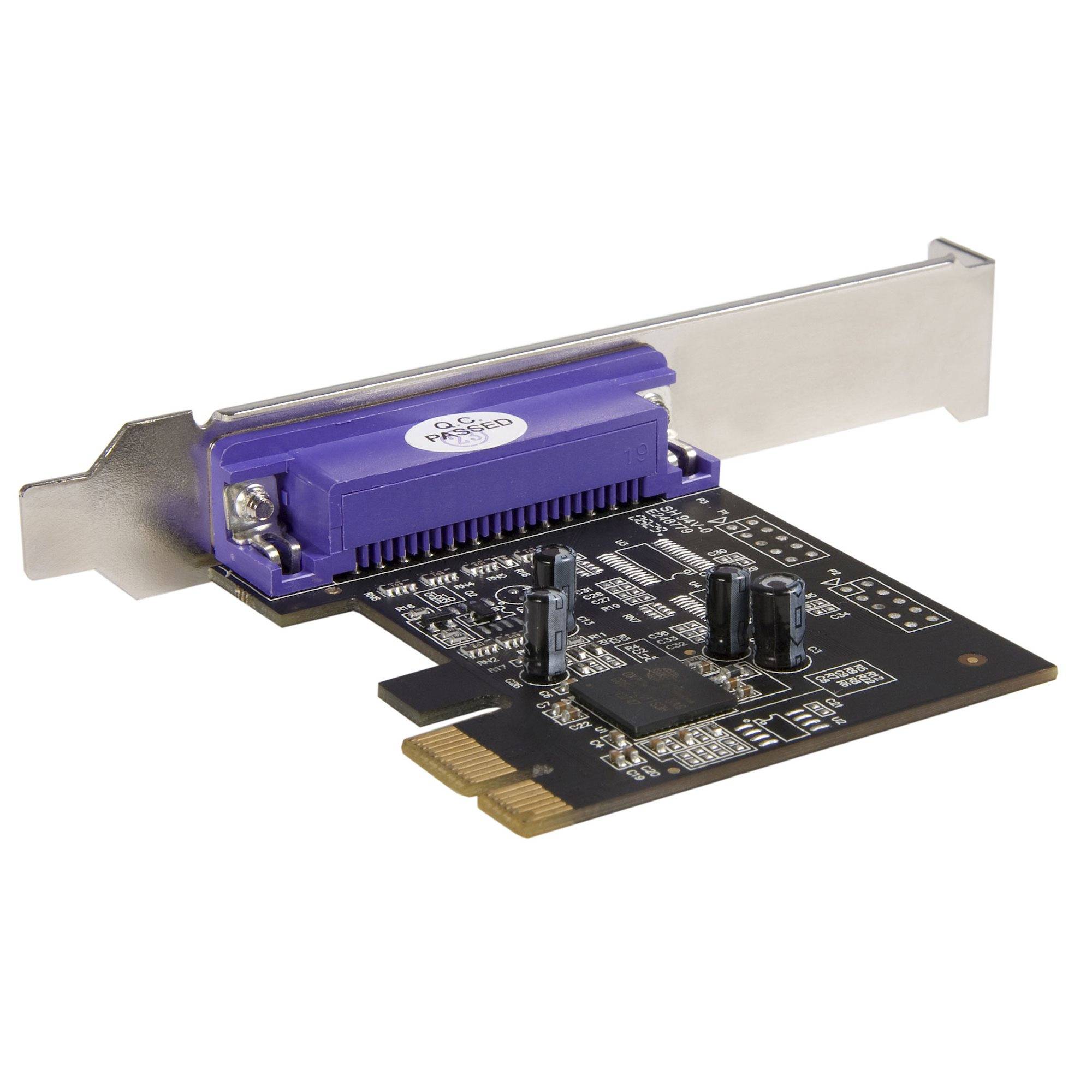 Rca Informatique - image du produit : 1-PORT PARALLEL PCIE CARD - PCI EXPRESS TO PARALLEL DB25 LPT CAR