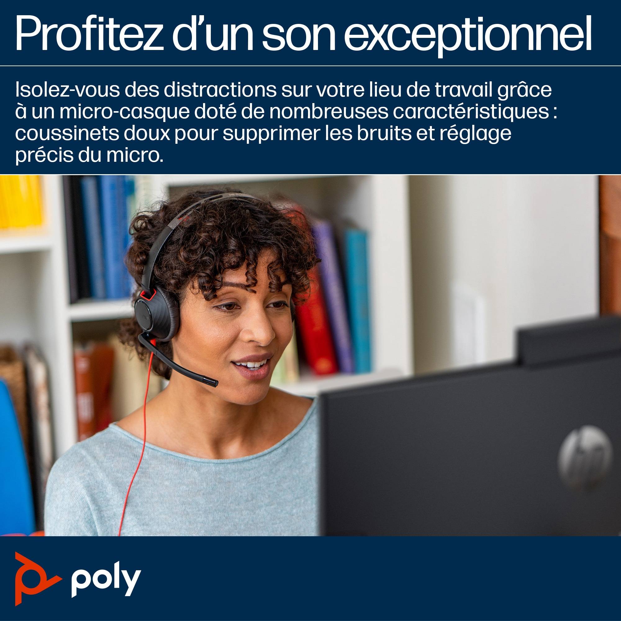 Rca Informatique - image du produit : POLY BW C5210 USB-C HS +INC