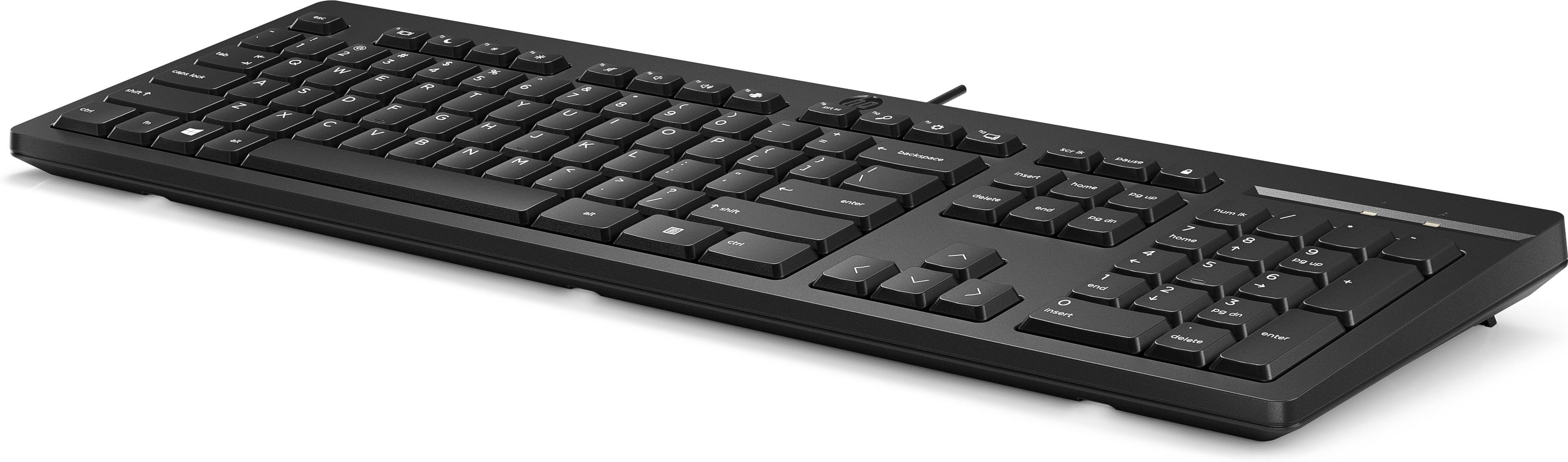 Rca Informatique - image du produit : KEYBOARD 125 WD HP