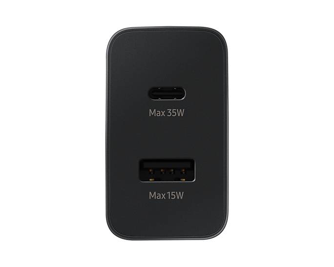 Rca Informatique - image du produit : FAST DUO 35W MAINS CHARGER USB TYPE C/USB TYPE A PORTS