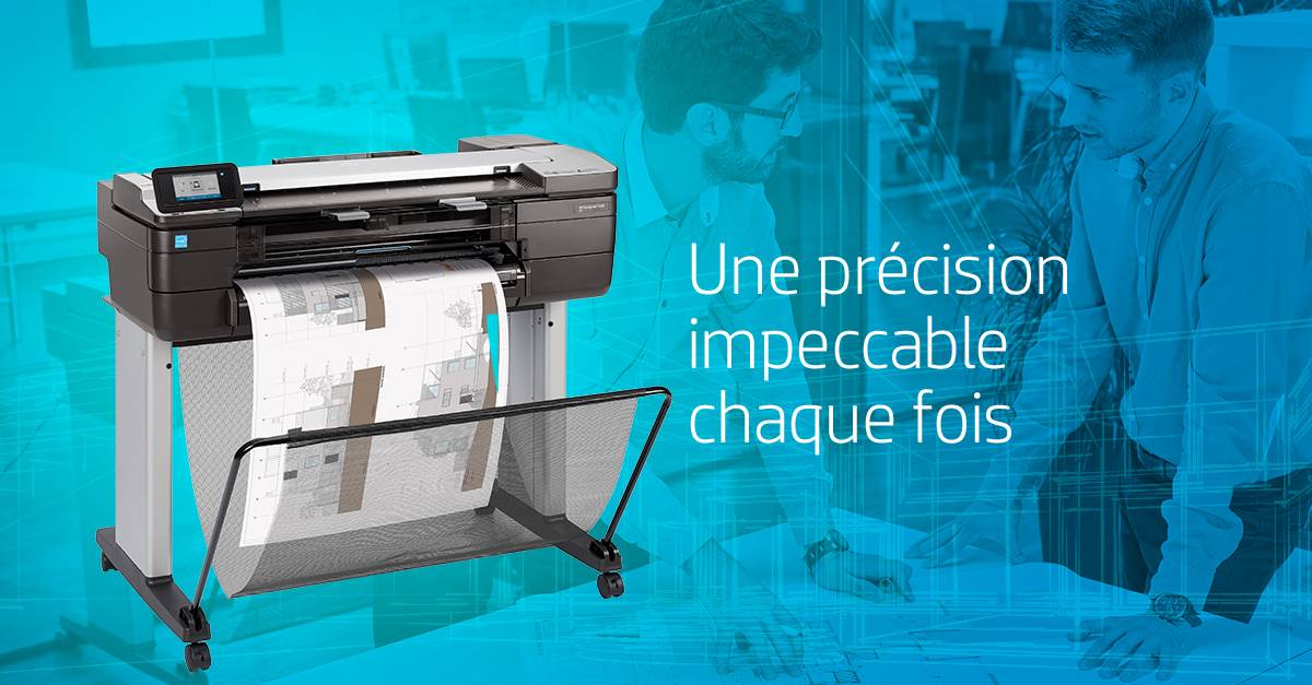 Rca Informatique - image du produit : HP DESIGNJET T830 MFP DE 24 POUCES (61 CM/A1)