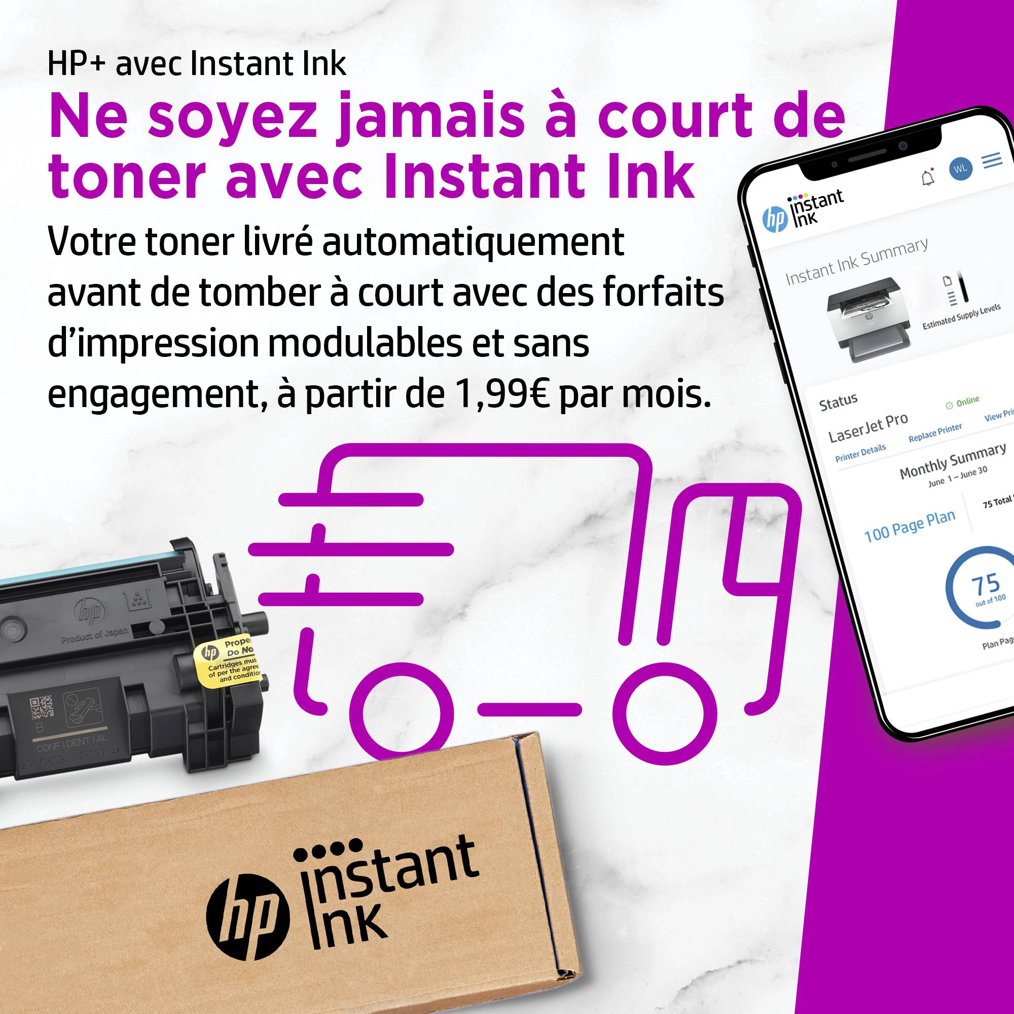 Rca Informatique - image du produit : HP LASERJET SFP M209DW A4 29PPM 1200DPI USB WIFI DUPLEX