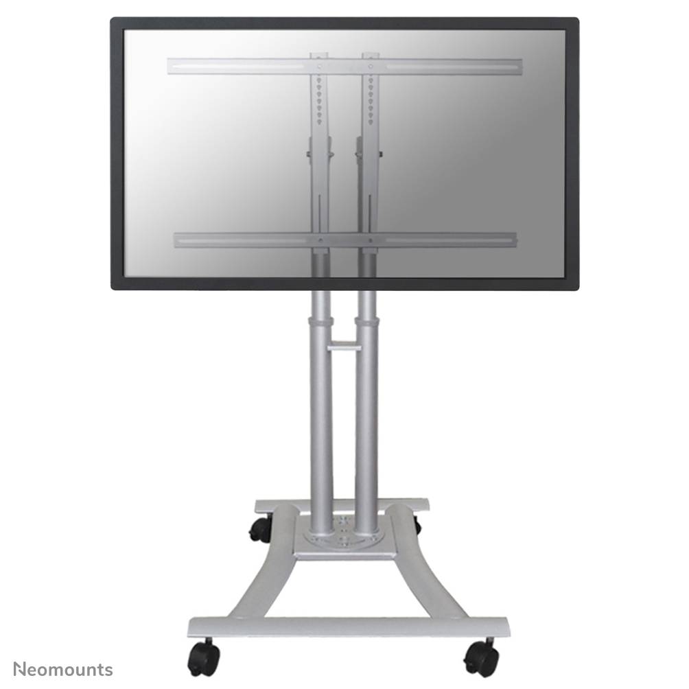 Rca Informatique - Image du produit : MEUBLE ROULETTES ECRAN PLAT MAX 60IN H:80-120CM SILVER