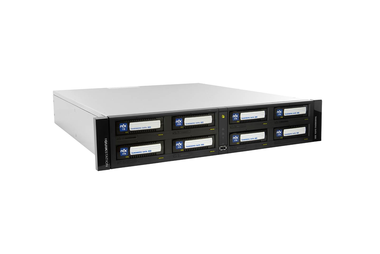 Rca Informatique - image du produit : RDX QUIKSTATION 8 RM 8BAY 2X 10GB ETHERNET