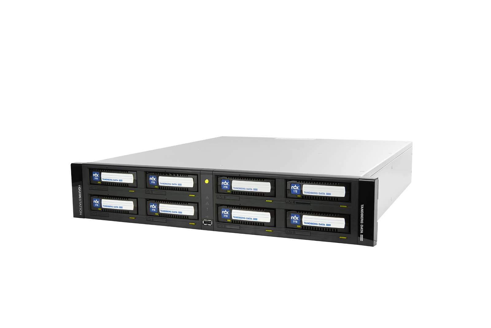 Rca Informatique - image du produit : RDX QUIKSTATION 8 RM 8BAY 2X 10GB ETHERNET